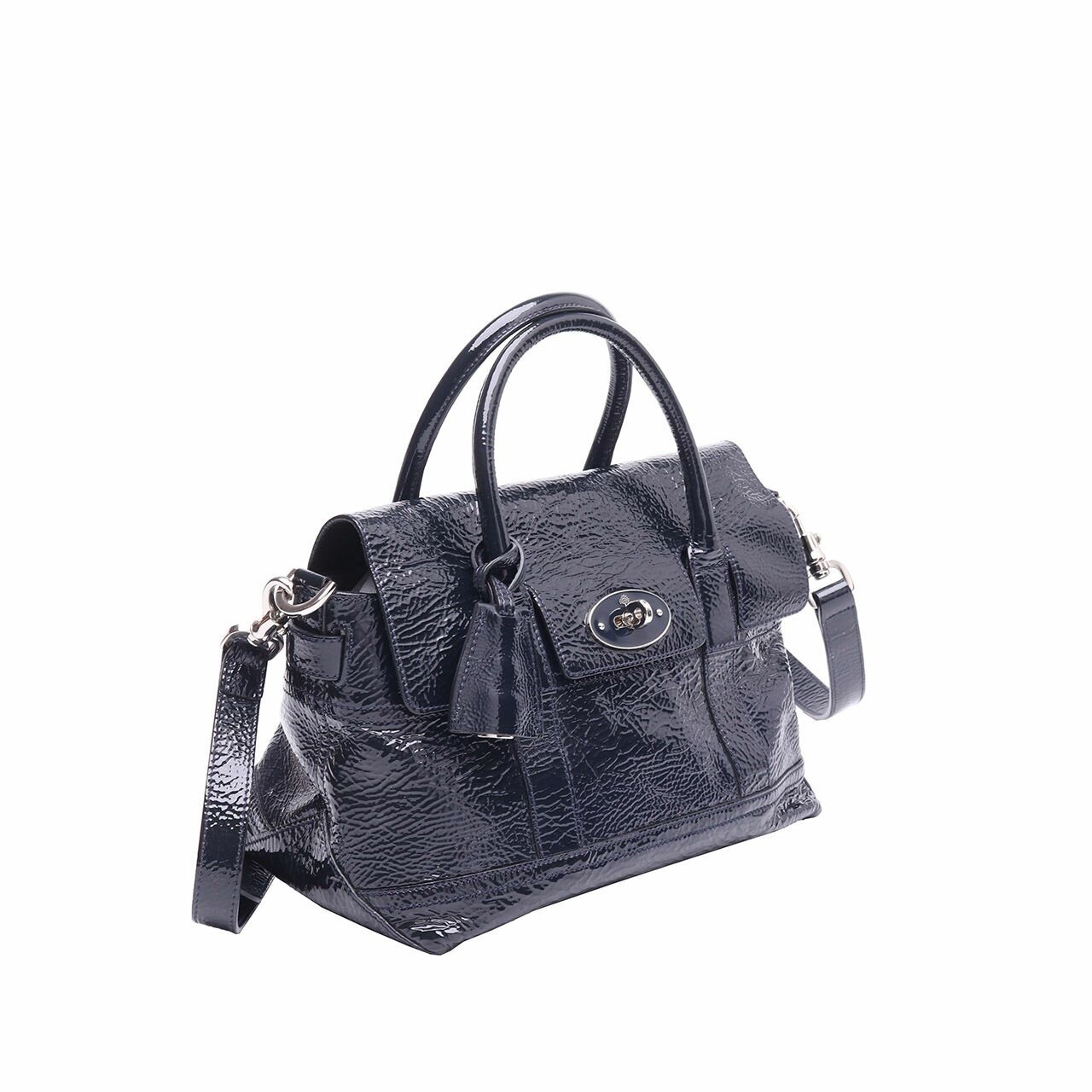 Mulberry Dark Navy Small Satchel Bag