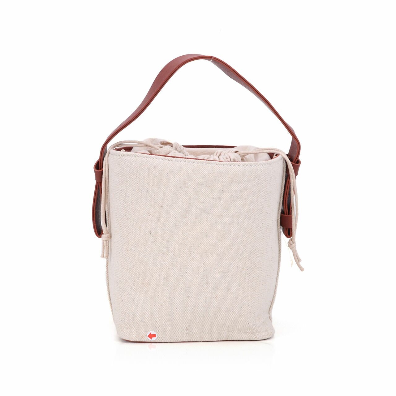 Private Collection Broken White Bucket Satchel