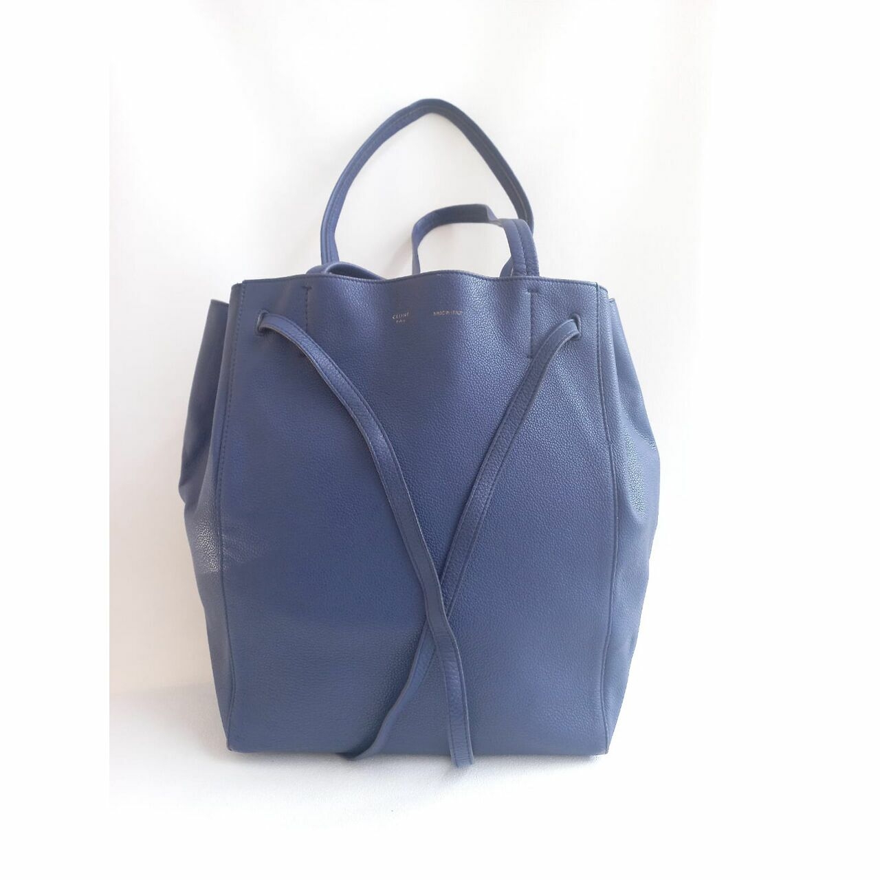 Celine Phantom Cabas Tote Blue 