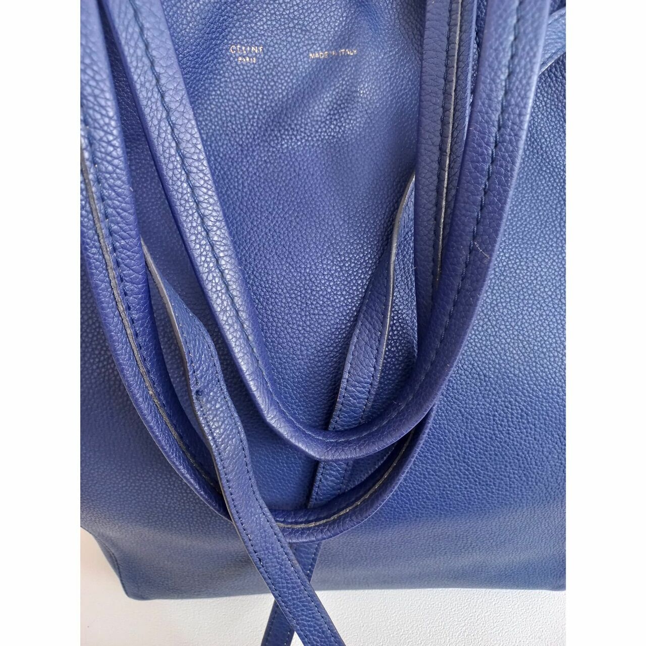 Celine Phantom Cabas Tote Blue 