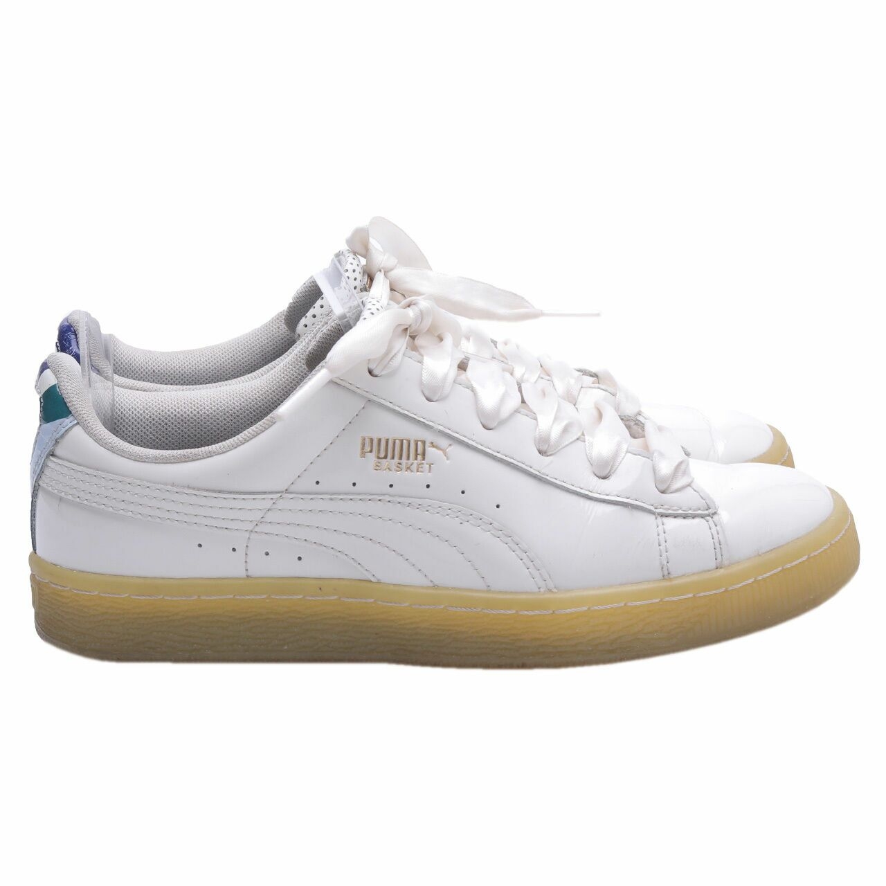 Puma x Careaux Basket Whisper White Sneakers