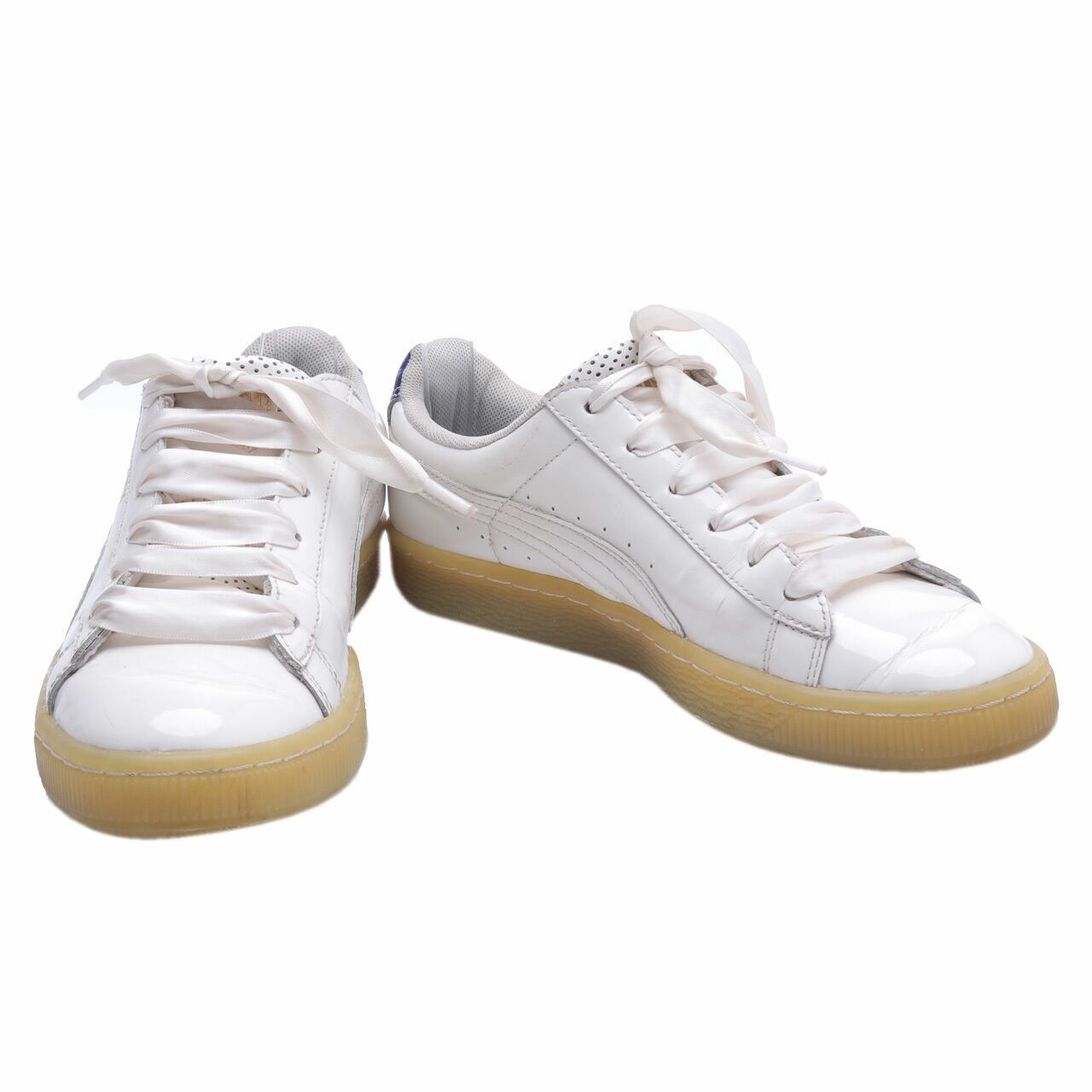 Puma x Careaux Basket Whisper White Sneakers