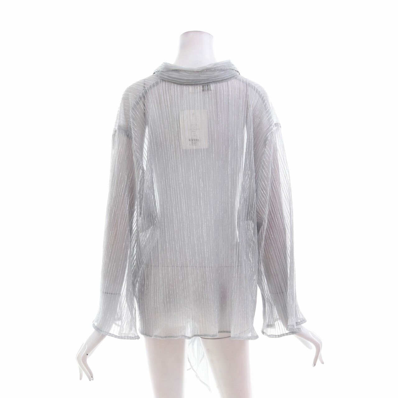 Pofeleve Grey Metallic Shirt