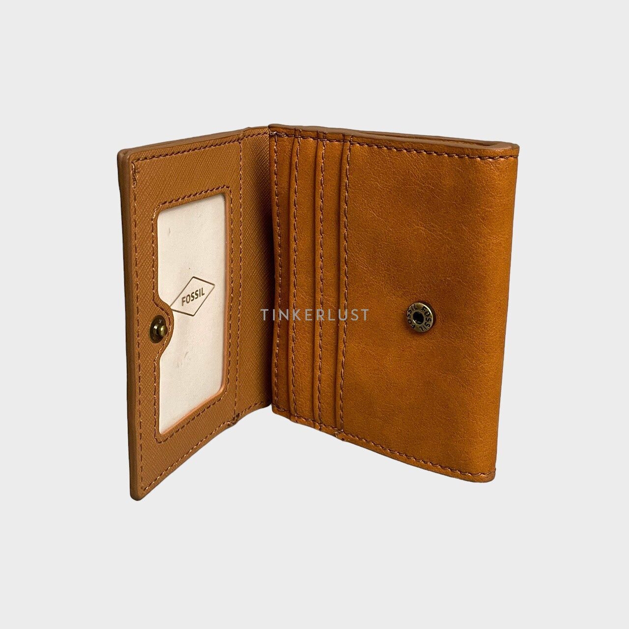 Fossil SWL2383239 Myra Card Case Caramel Wallet