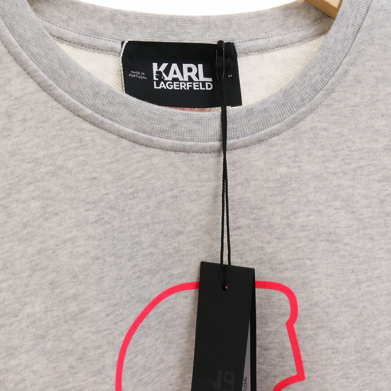 Karl Lagerfeld Women Sweatshirt with Pink Karl Ikonik	