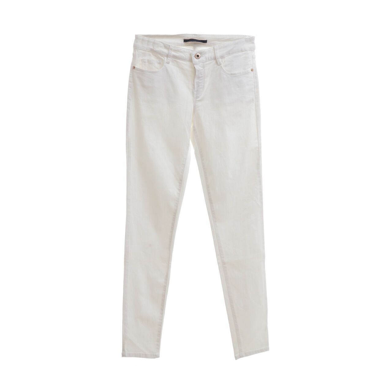 Massimo Dutti White Long Pants