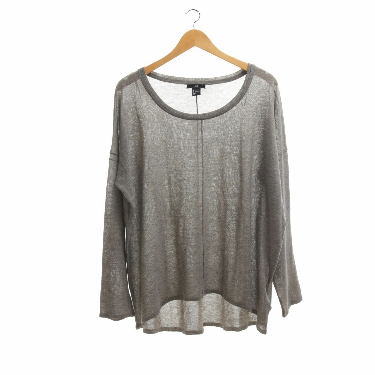 H&M Grey Blouse