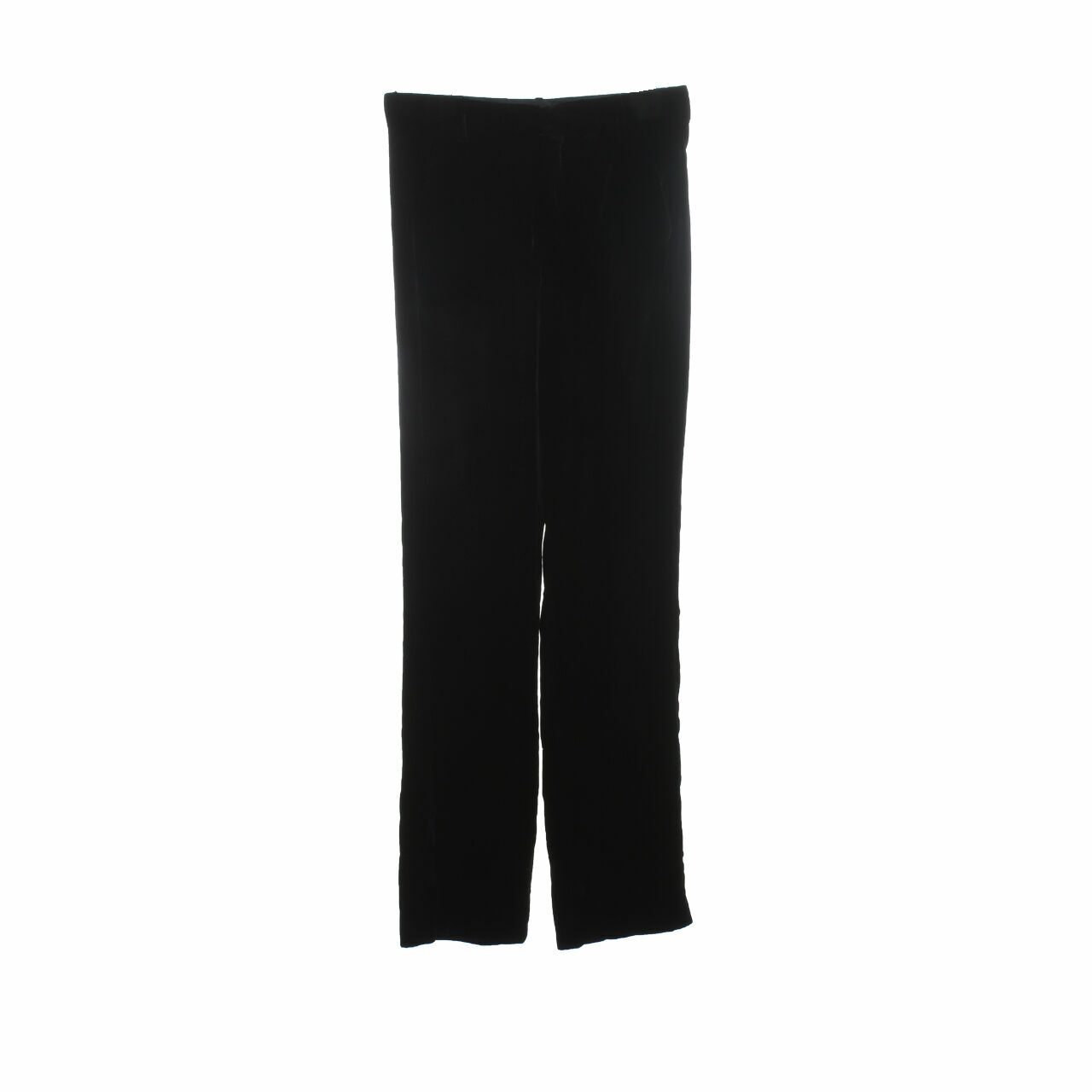 Zara Black Velvet Long Pants