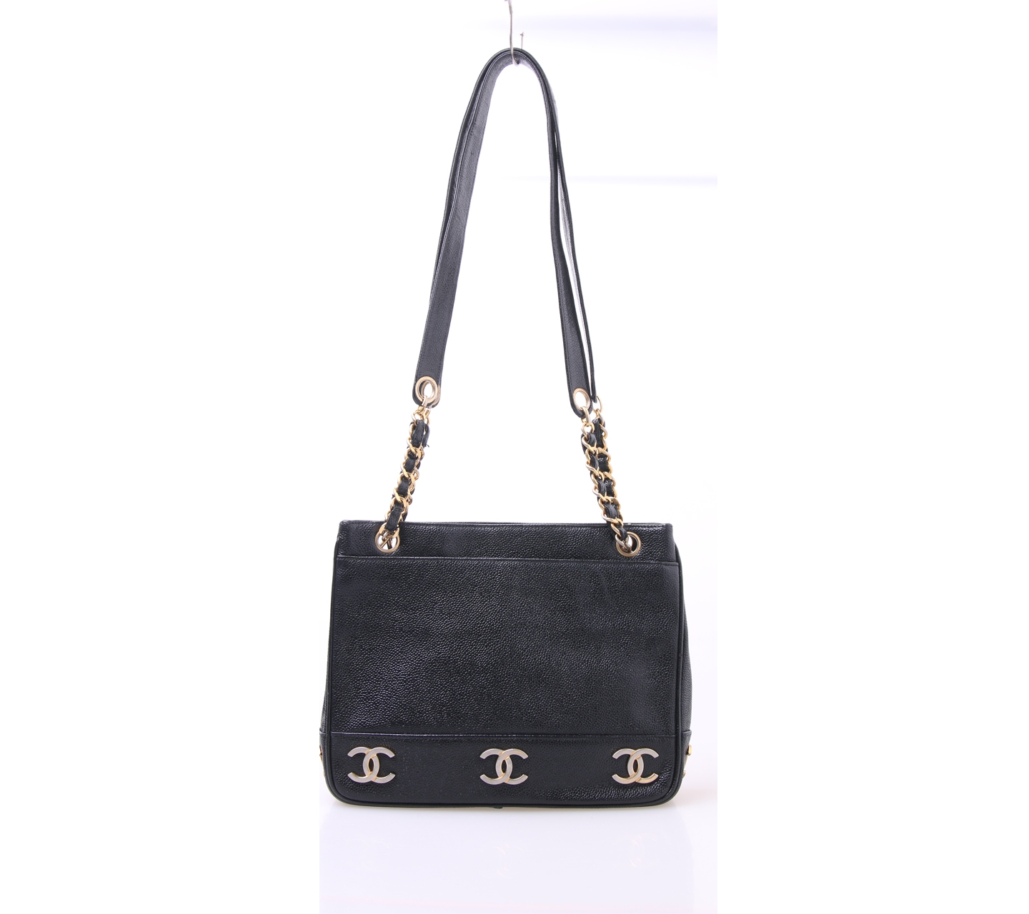 Chanel Black Vintage Caviar Shoulder Bag