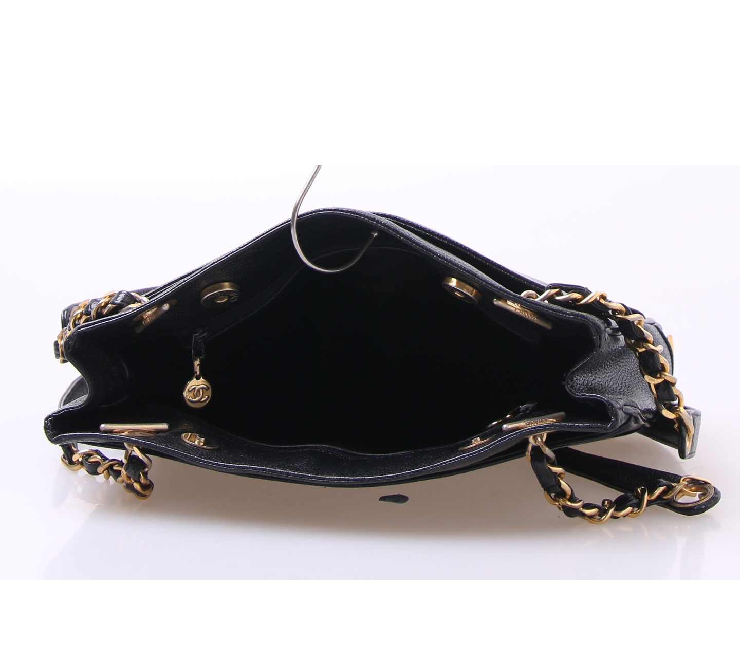 Chanel Black Vintage Caviar Shoulder Bag