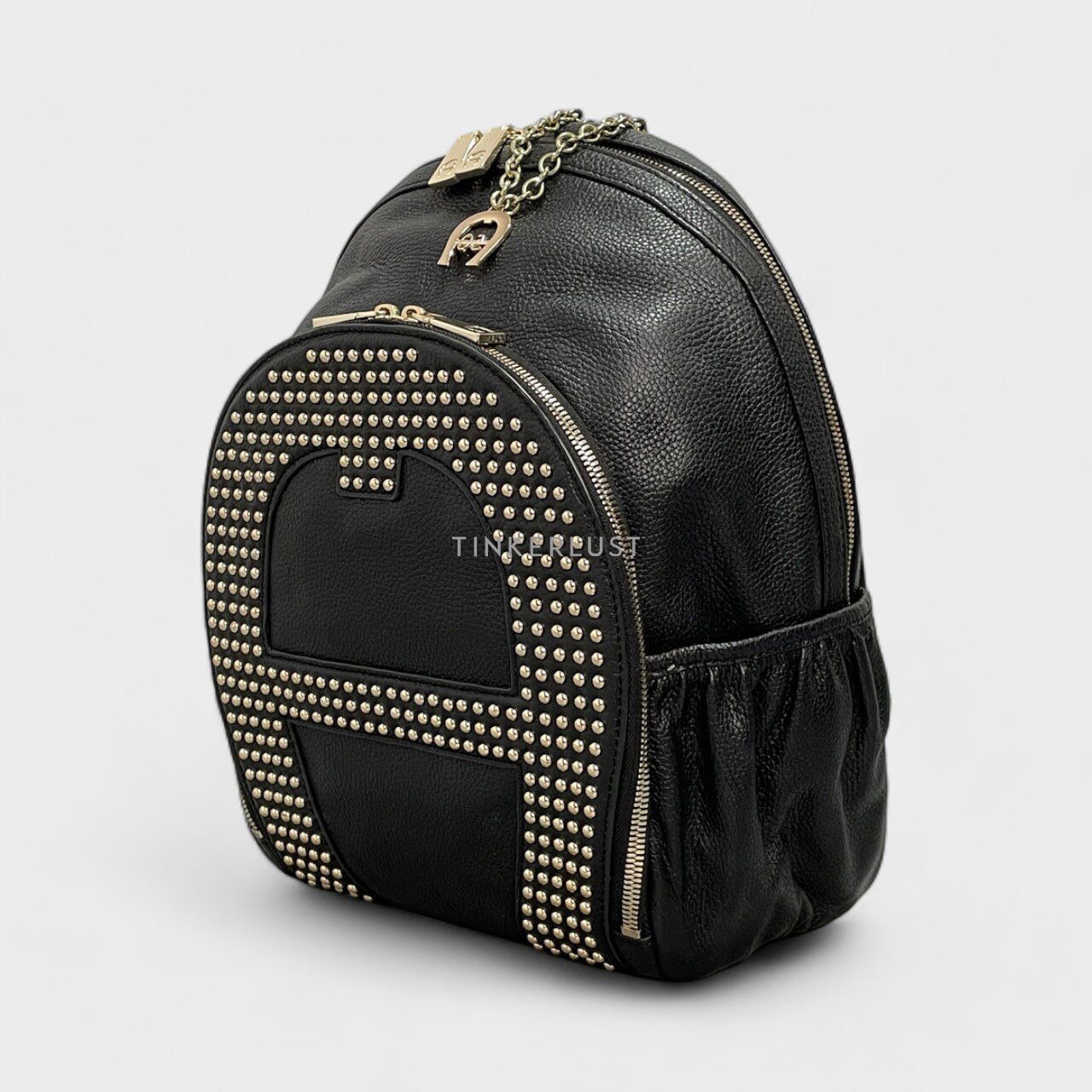 Aigner Black Backpack