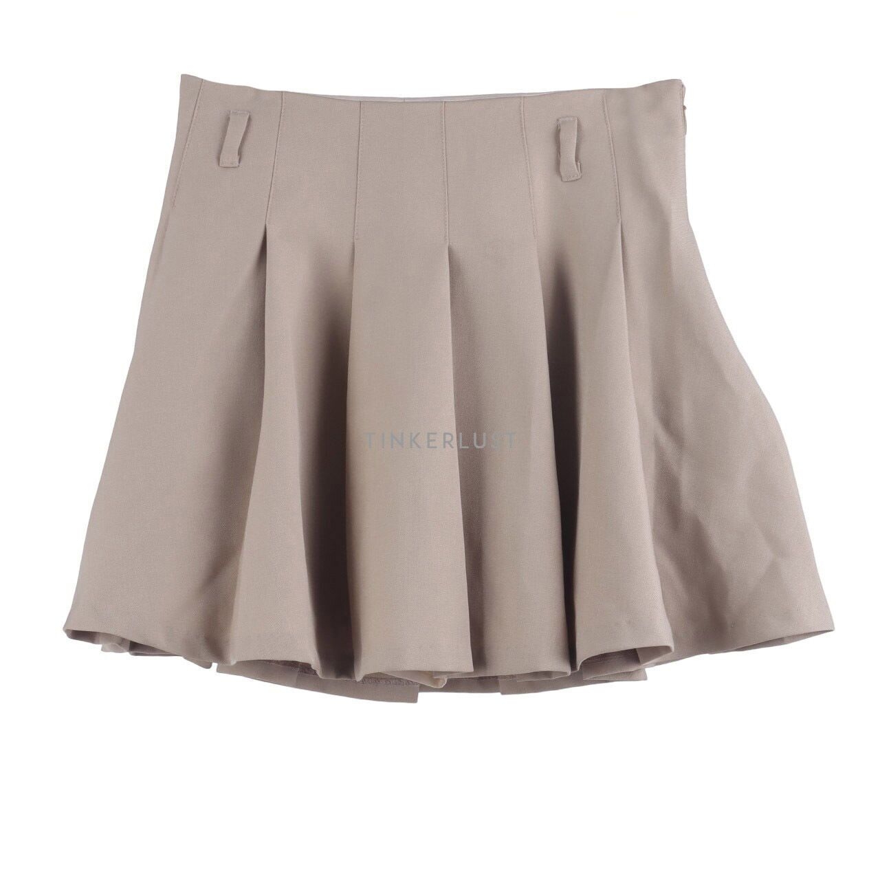 claude Khaki Mini Skirt