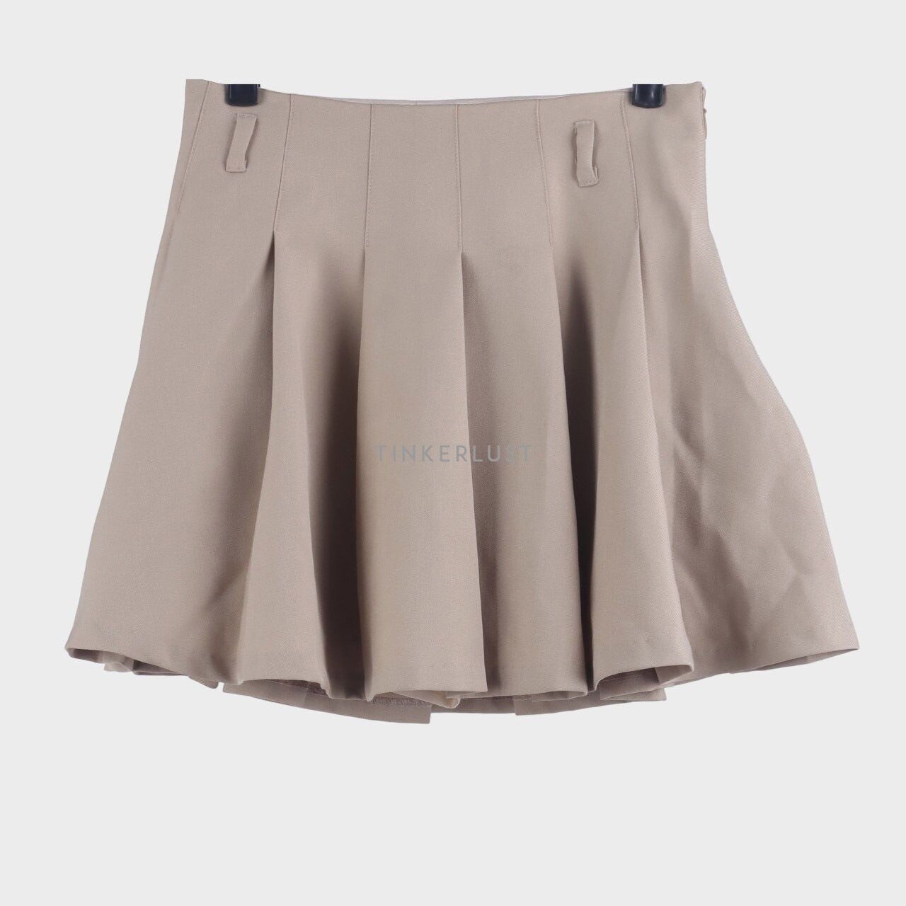 claude Khaki Mini Skirt