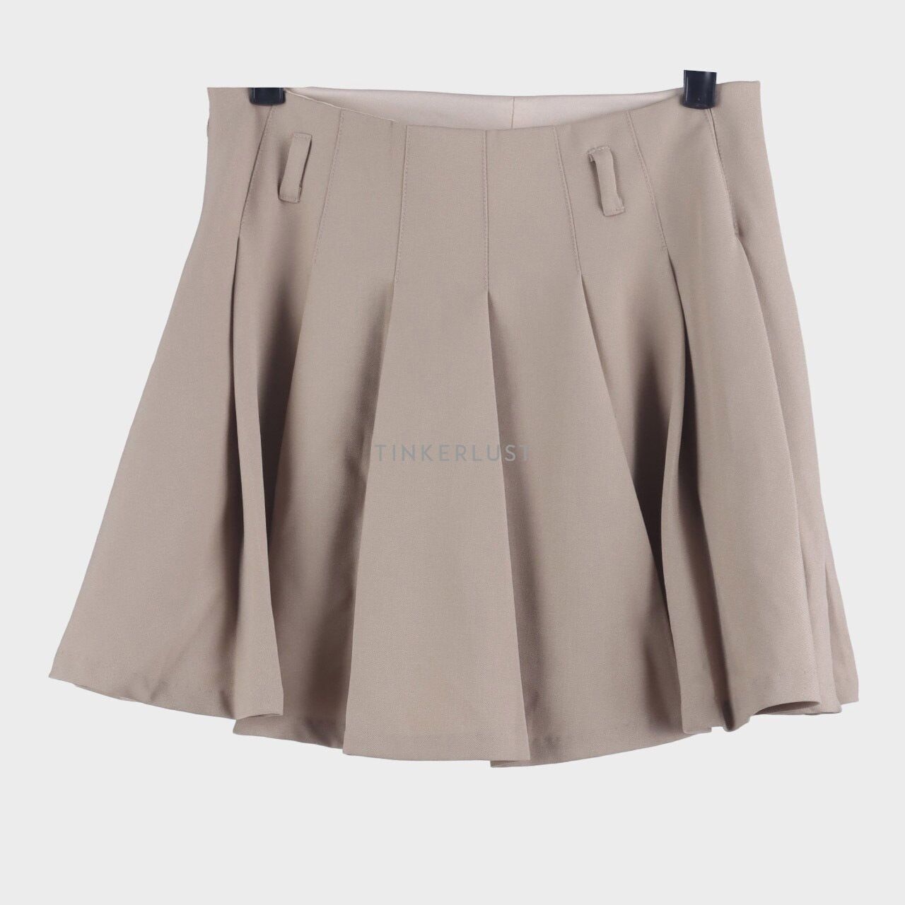 claude Khaki Mini Skirt