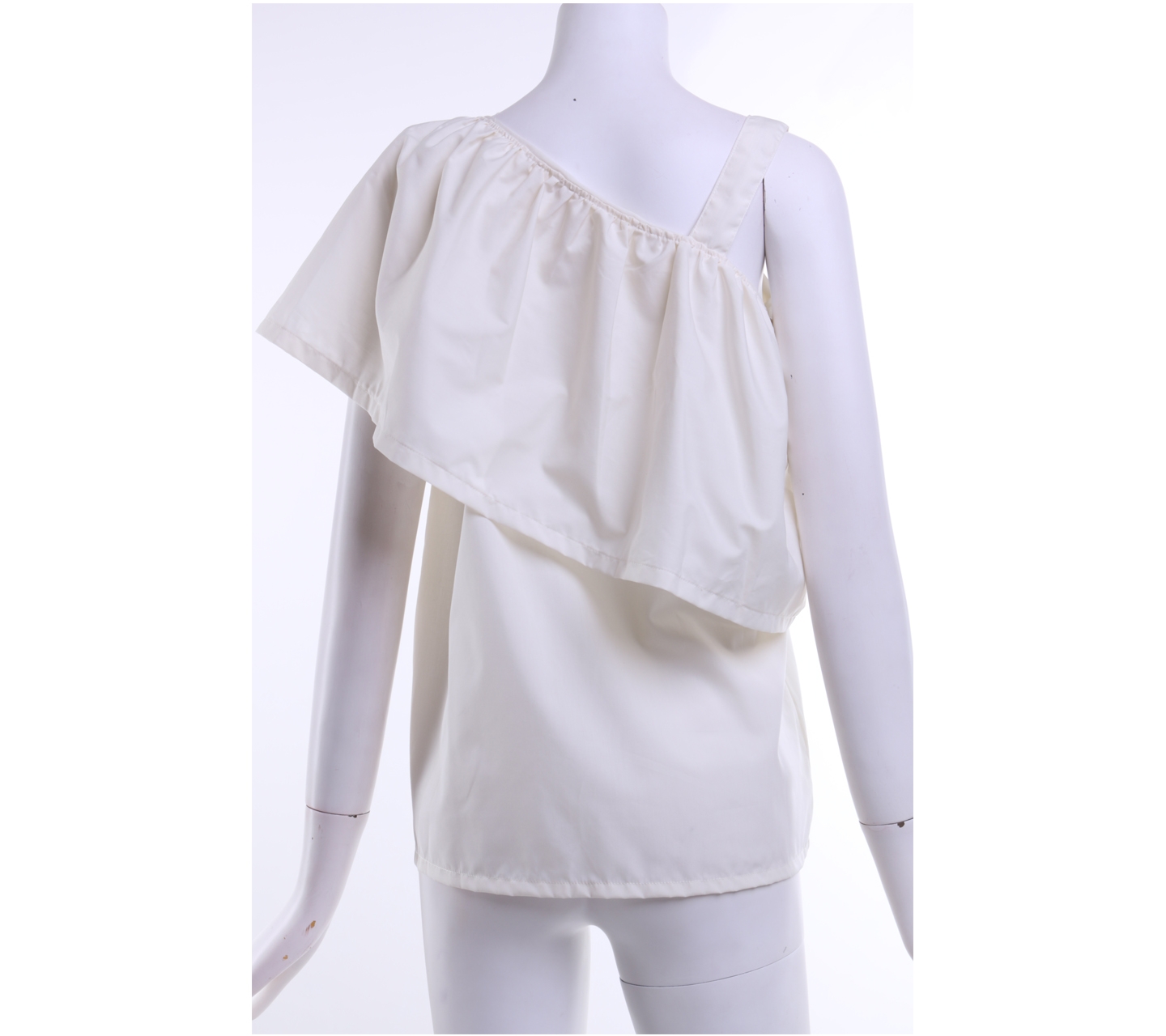 Ramune White Off shoulder Sleeveless