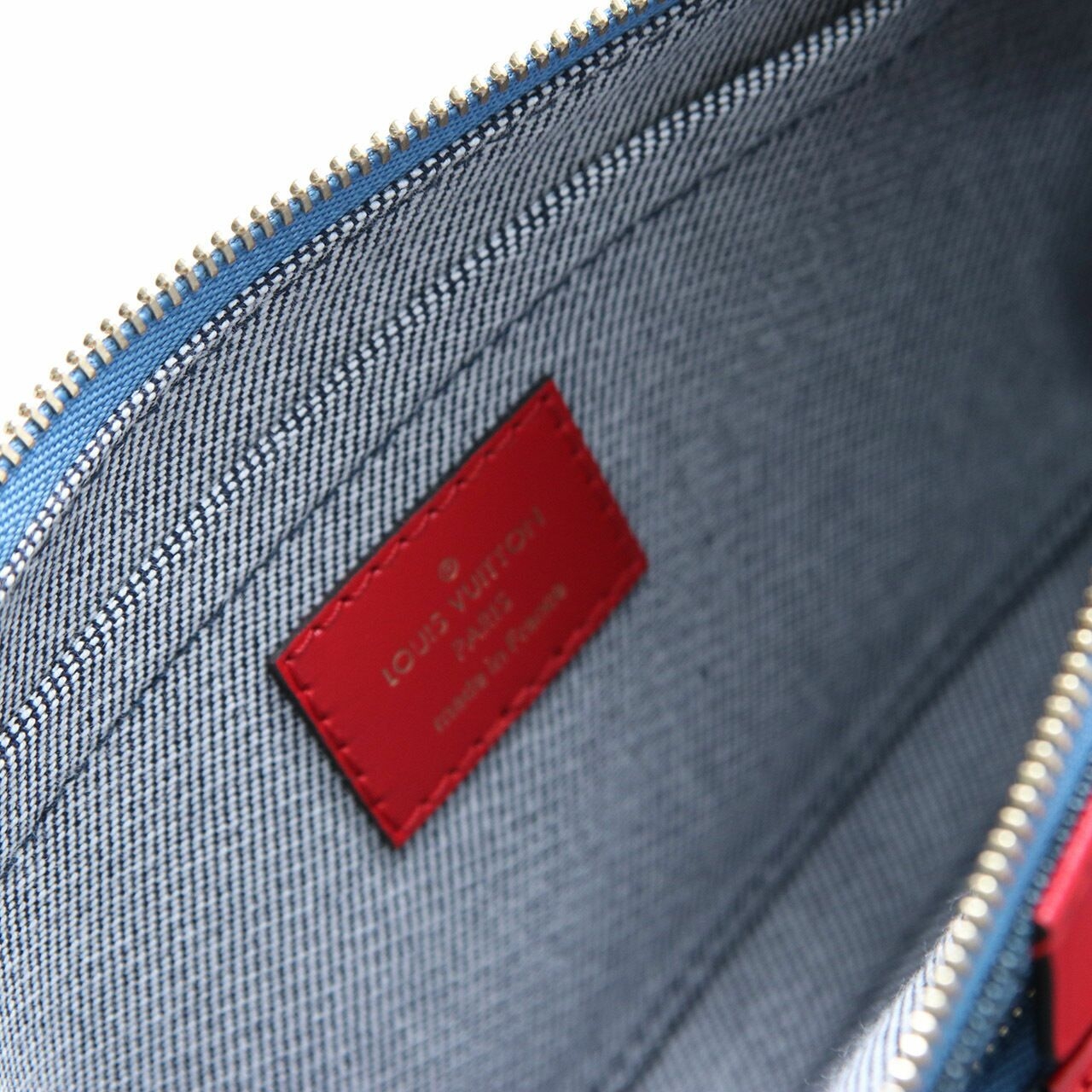 Louis Vuitton Multi Pochette Denim Sling Bag