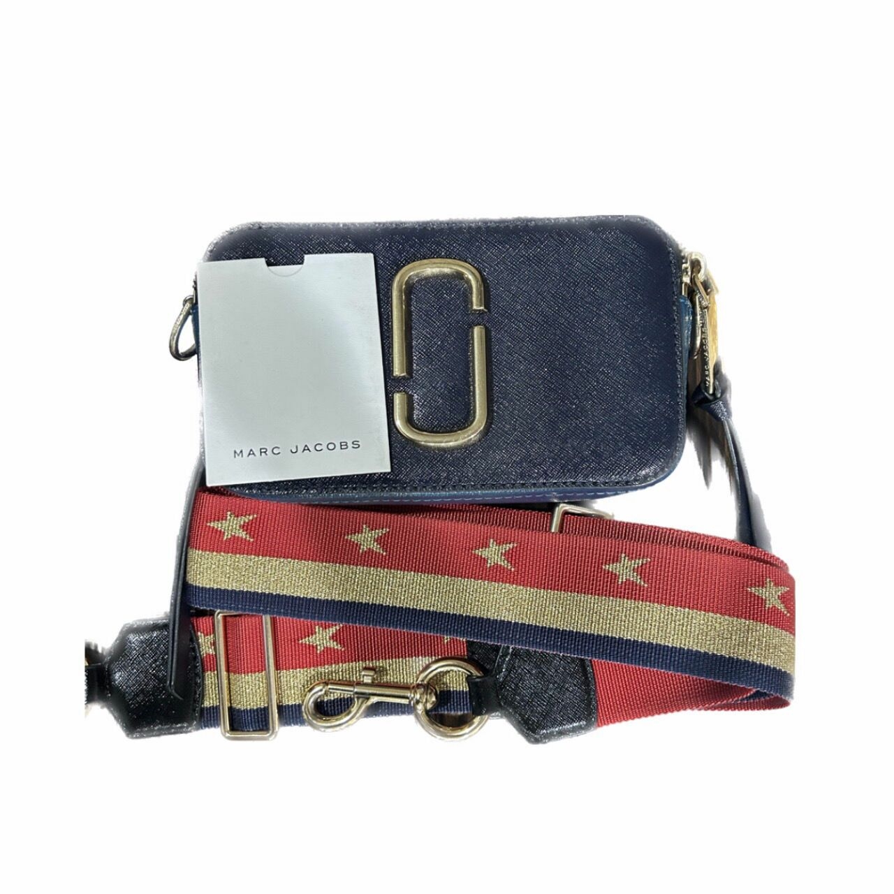 Marc Jacobs Navy Snapshot Camera Slig Bag