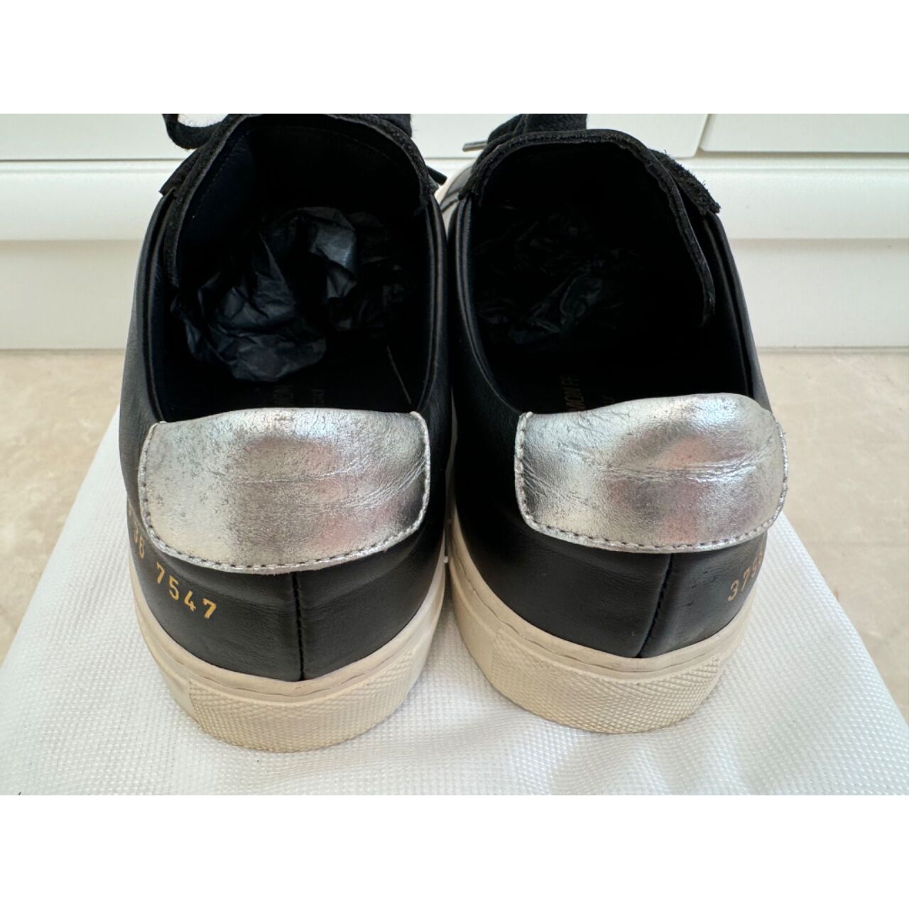 Woman By Common Projects  Black Sneakers