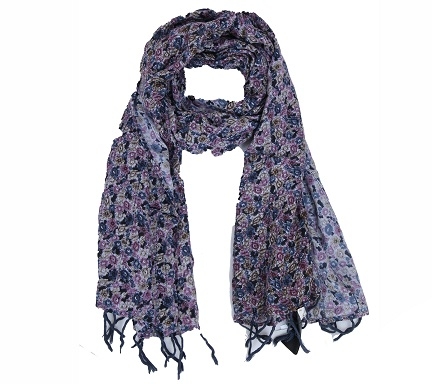 H&M Multi Colour Floral Scarf