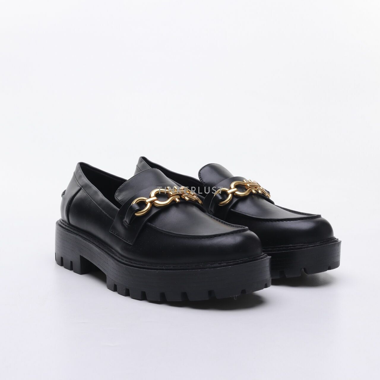 Charles & Keith Black Flats