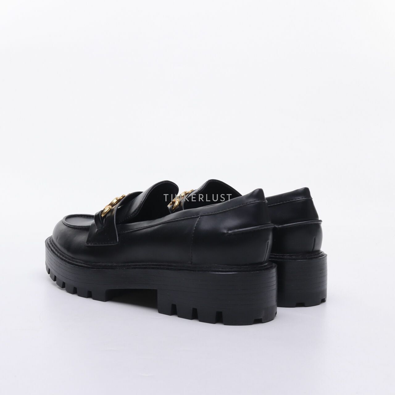 Charles & Keith Black Flats