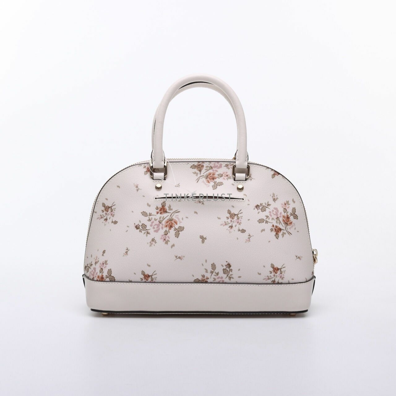 Coach Rose Boquet Mini Sierra Rose Ivory Satchel