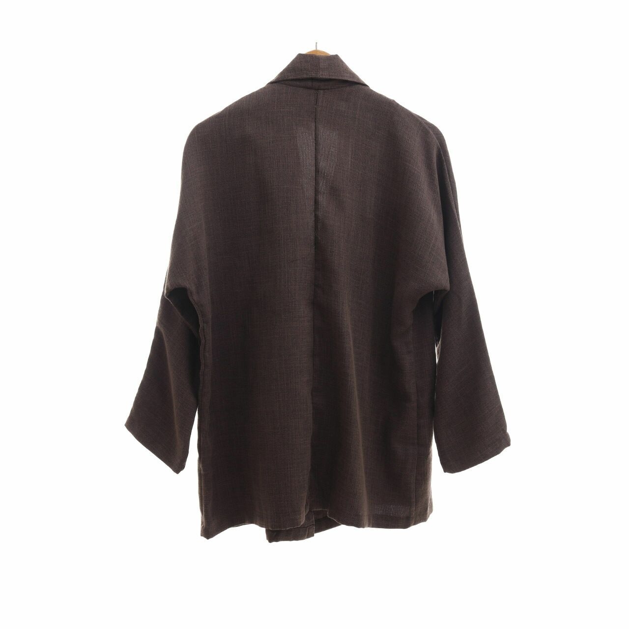 Popoluca The Label Brown Blazer