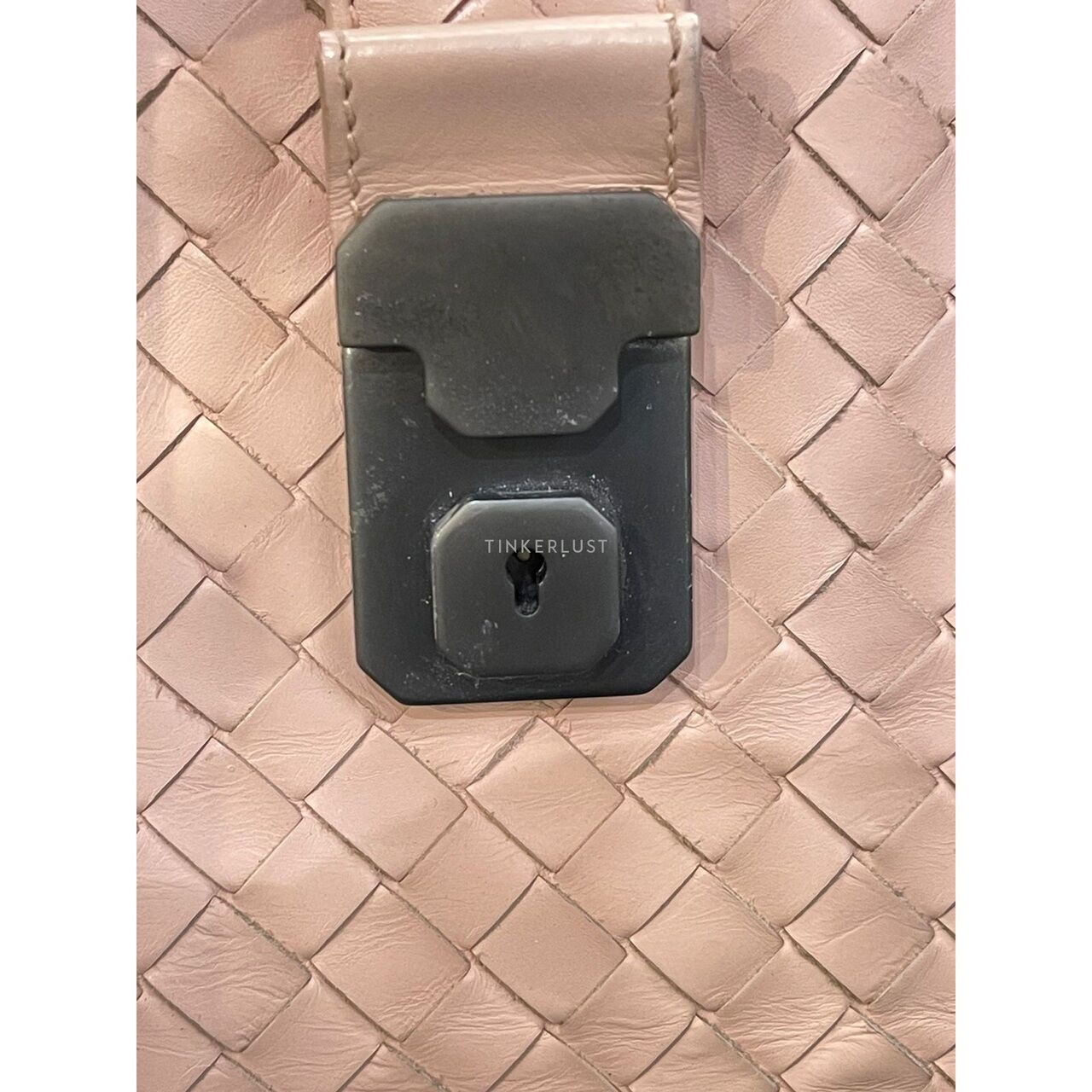 Bottega Veneta Roma Small Light Pink Satchel Bag