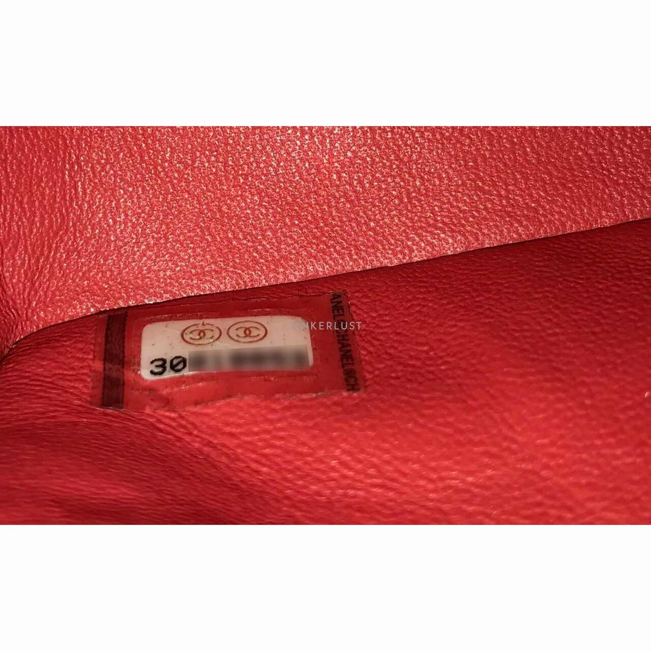 Chanel Classic Small 23 Red Caviar LGHW #30 Shoulder Bag