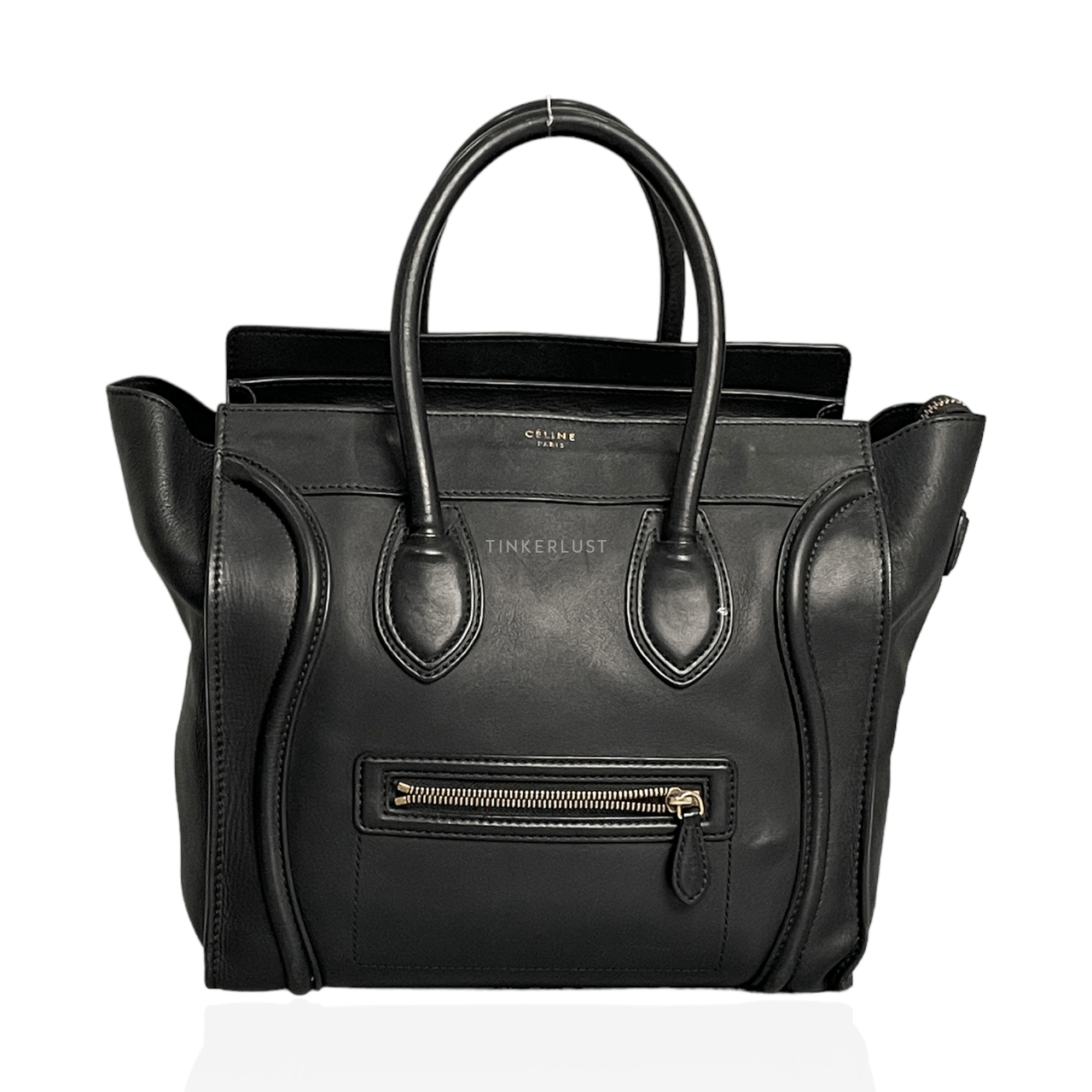 Celine Mini Black Luggage Tote