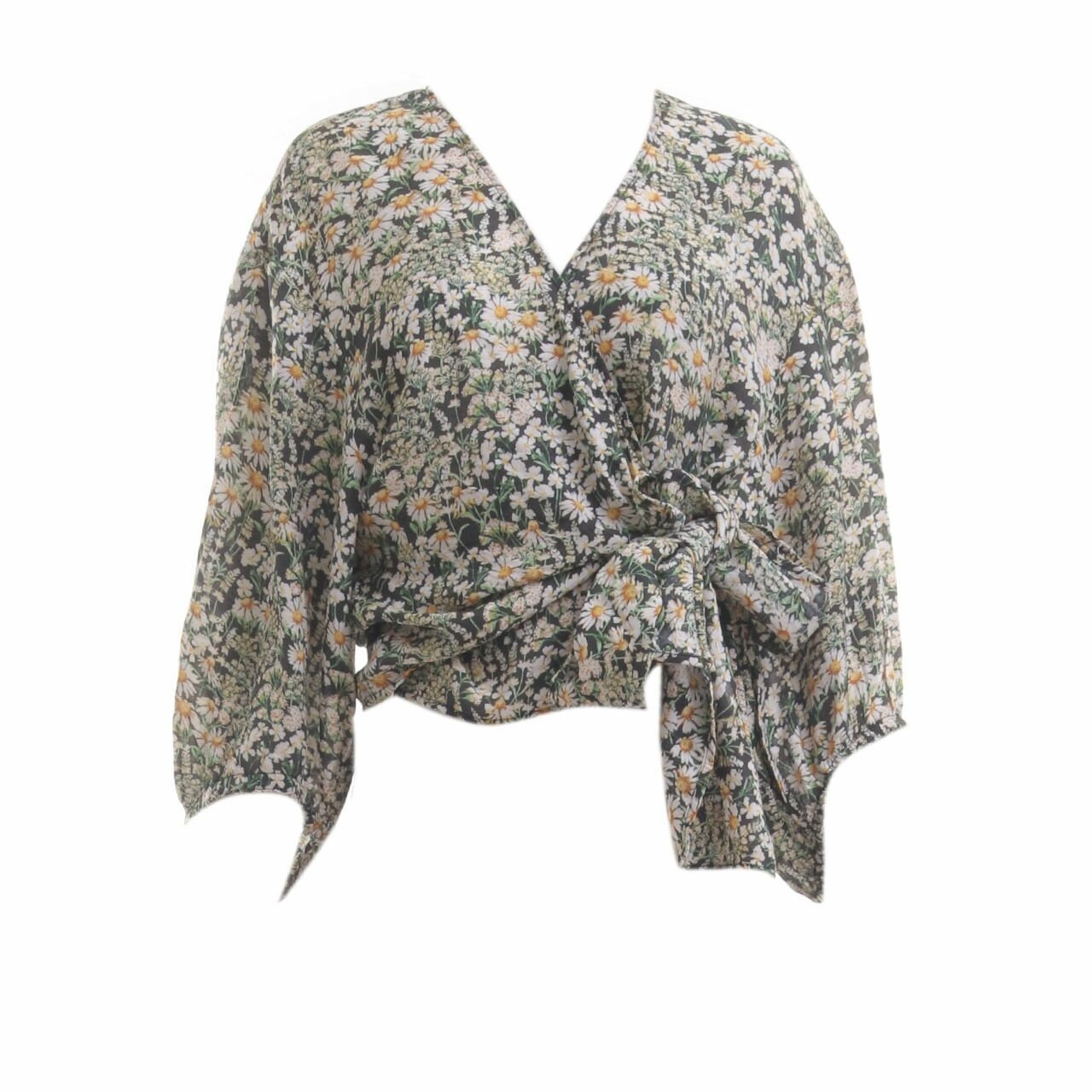 H&M Multicolor Floral Blouse