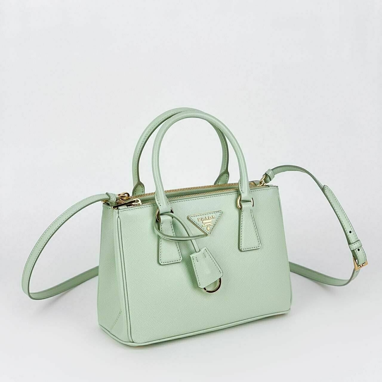 Prada Galleria Saffiano Leather Small Satchel