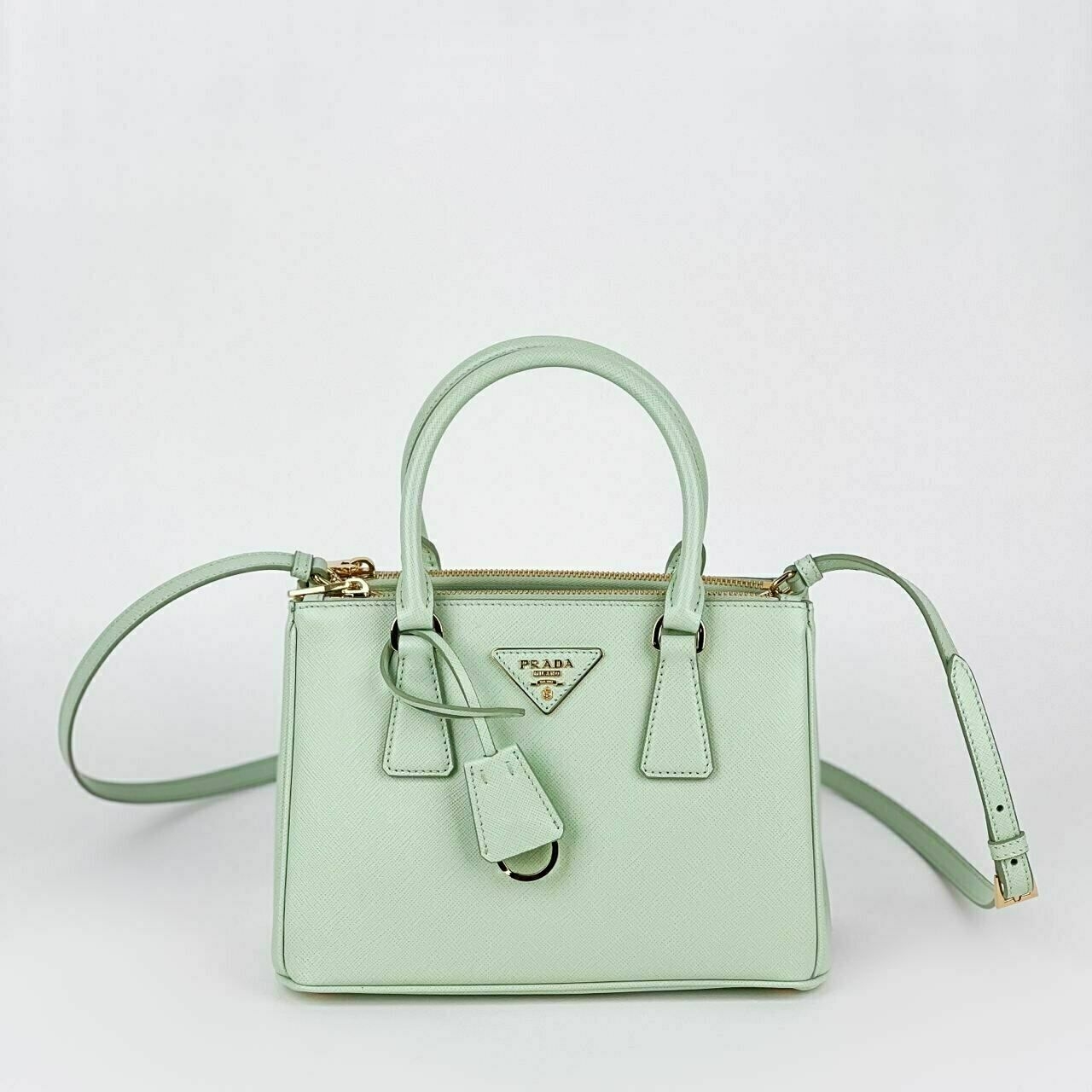 Prada Galleria Saffiano Leather Small Satchel