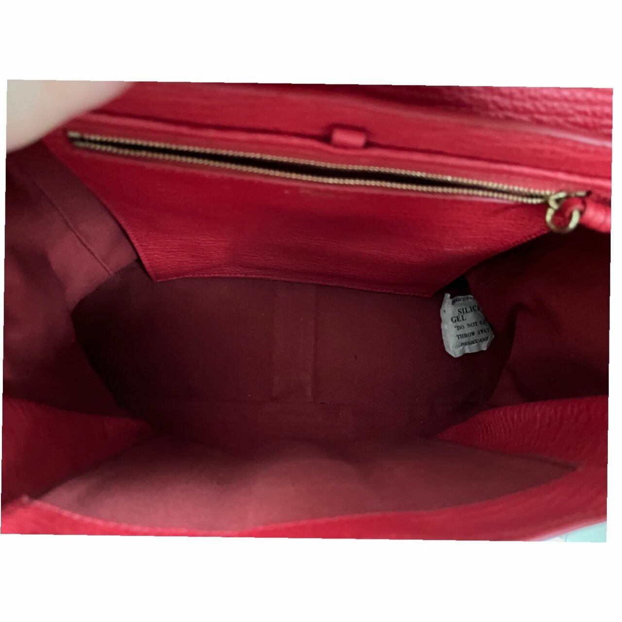 Medium Pashli Red Satchel