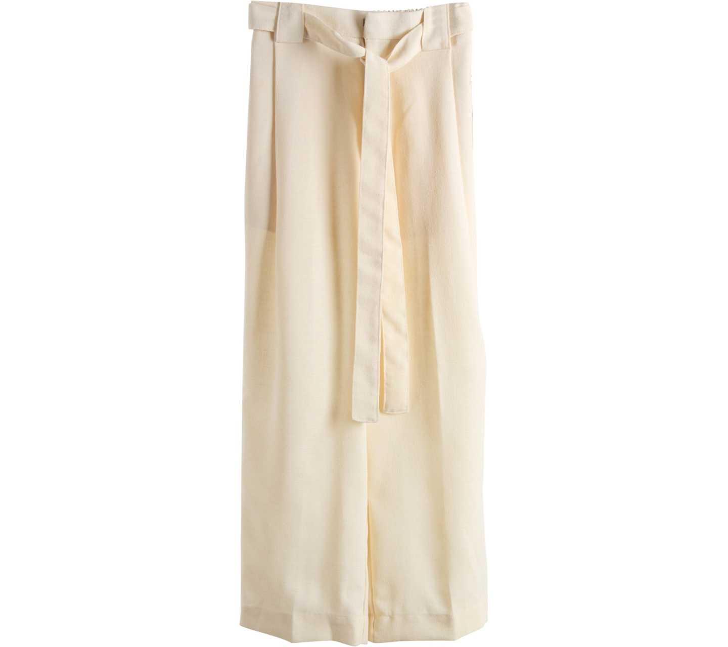 Miroir Cream Cullotes Pants