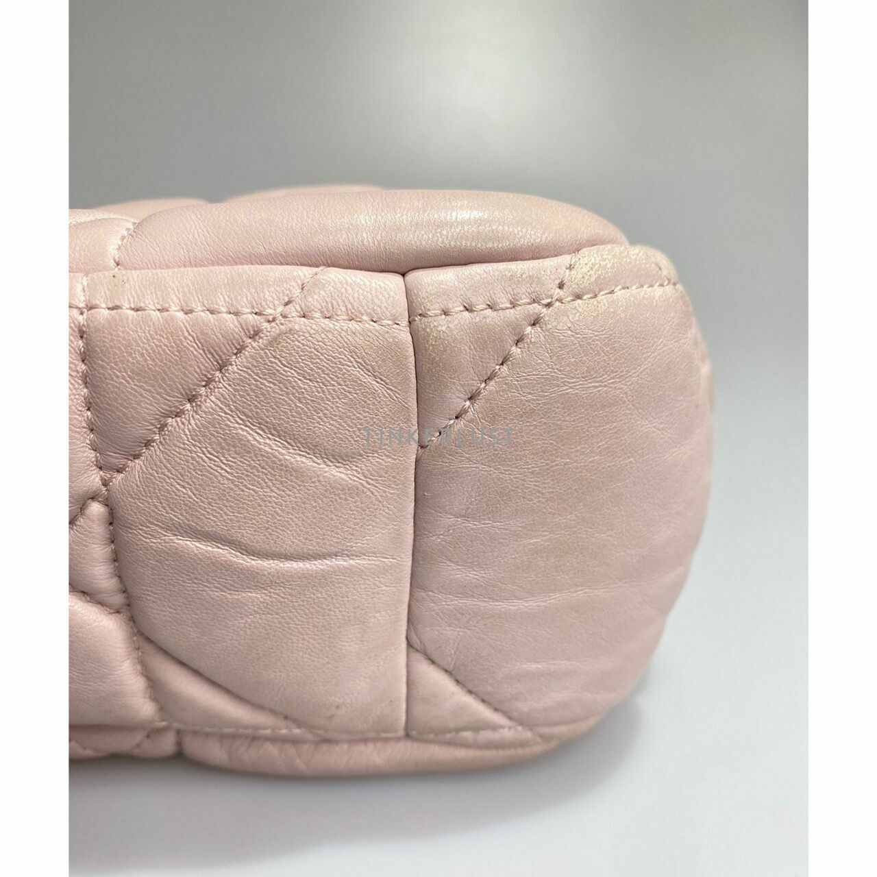 Christian Dior Milly La Forest in Light Pink GHW Shoulder Bag