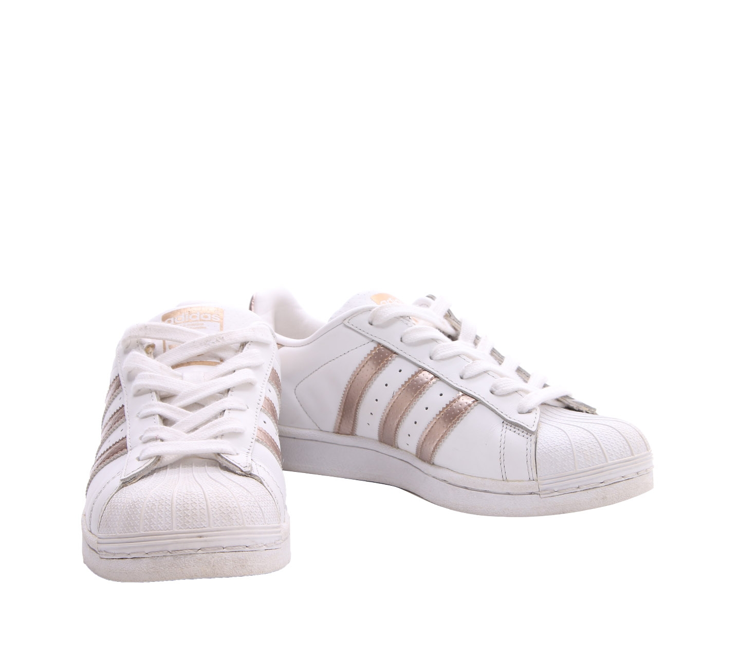 Adidas Superstar White & Rose Gold Women Sneakers