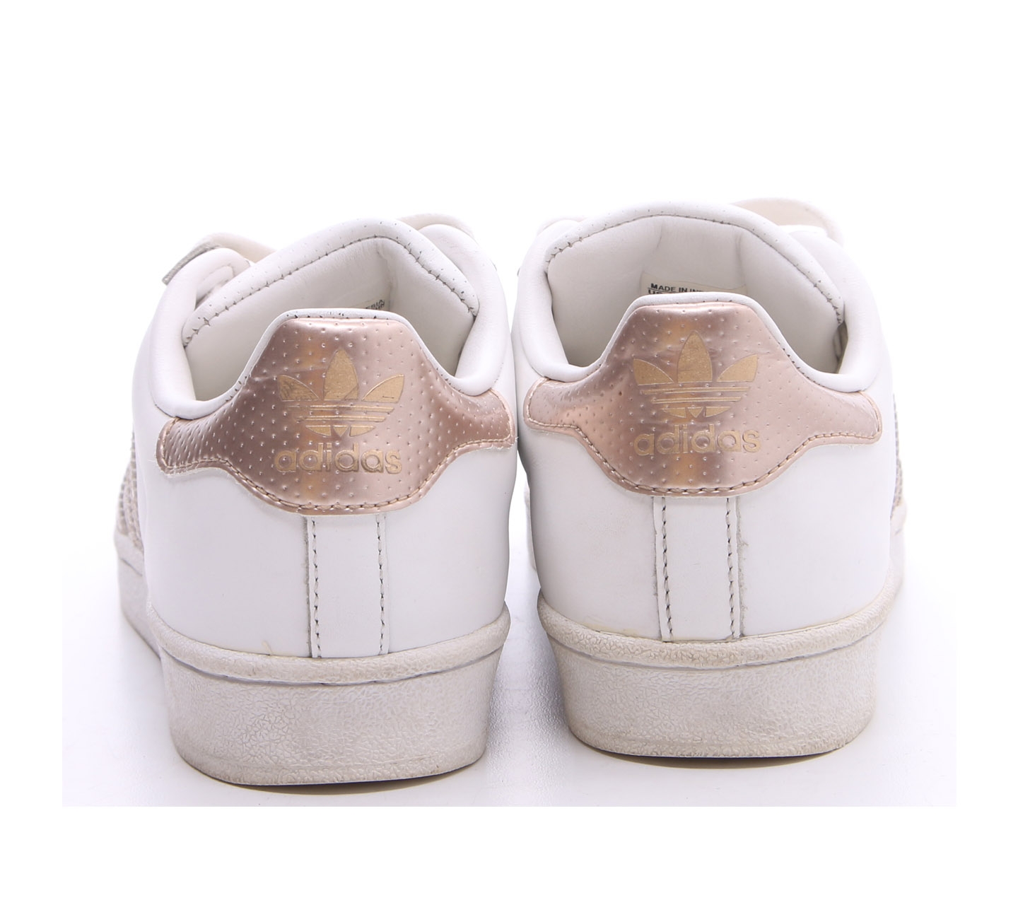 Adidas Superstar White & Rose Gold Women Sneakers