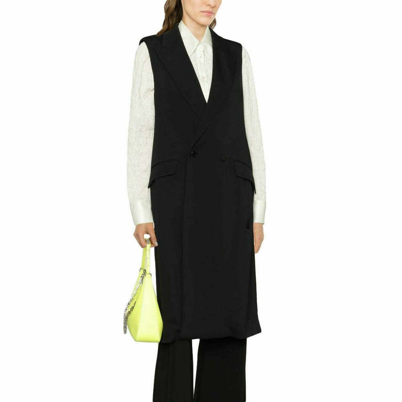 Karl Lagerfeld Tailored Gilet Black