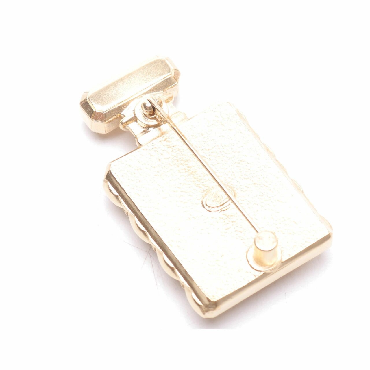 Chanel Gold Perfume Brooch