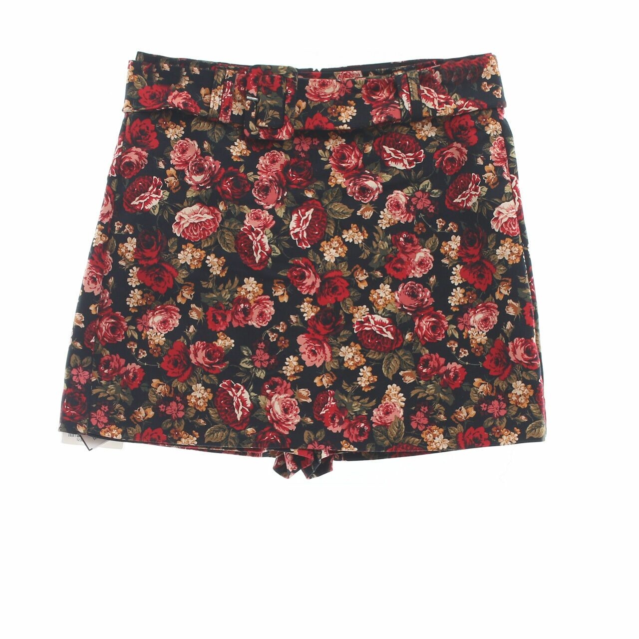 Stradivarius Multi Floral Skort Short Pants