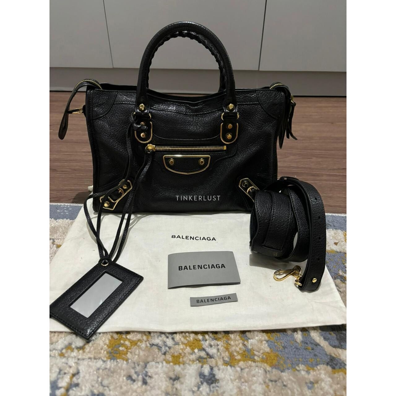 Balenciaga Small Classic Black SHW 2019 Satchel Bag