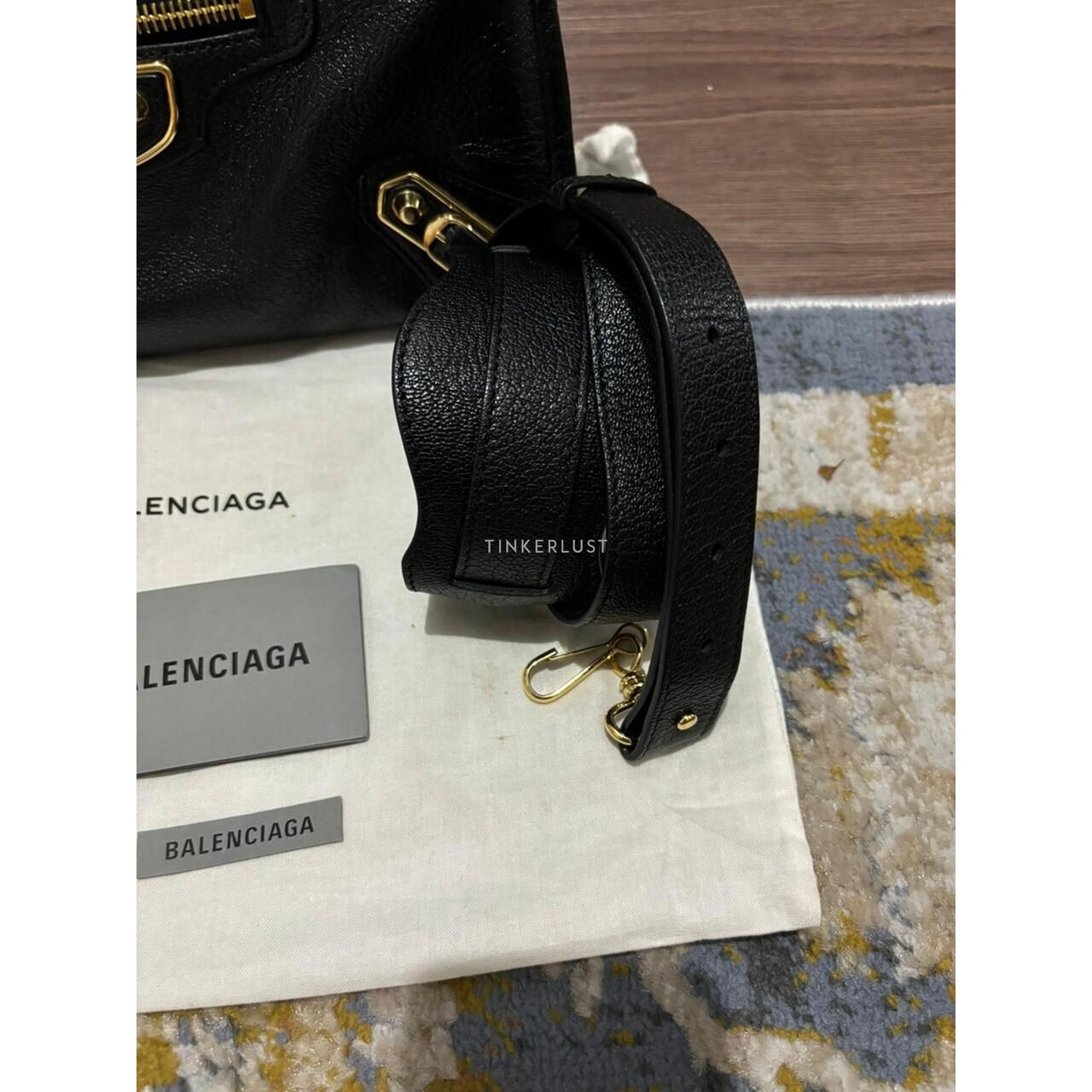 Balenciaga Small Classic Black SHW 2019 Satchel Bag