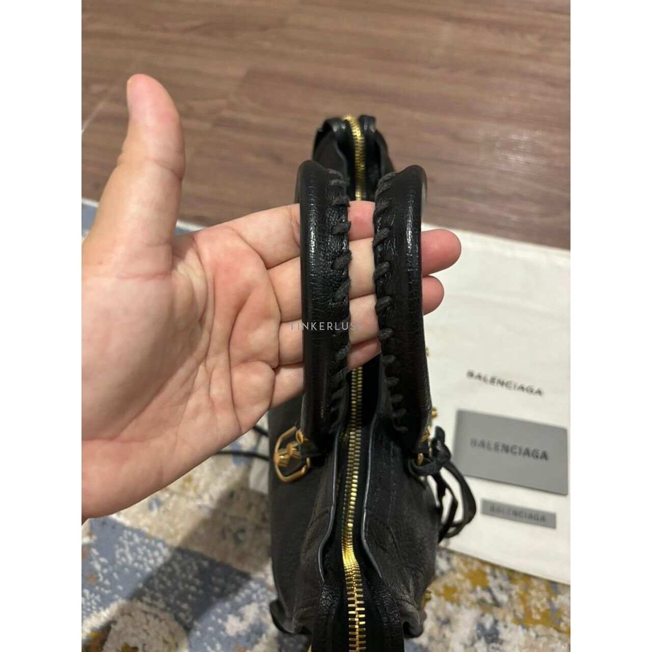 Balenciaga Small Classic Black SHW 2019 Satchel Bag