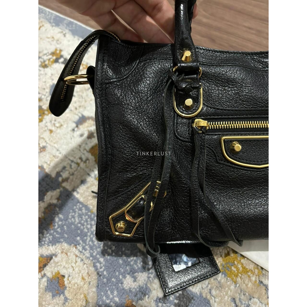 Balenciaga Small Classic Black SHW 2019 Satchel Bag