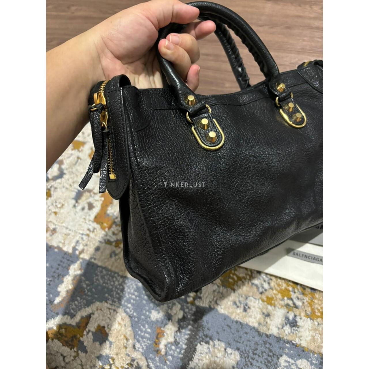 Balenciaga Small Classic Black SHW 2019 Satchel Bag