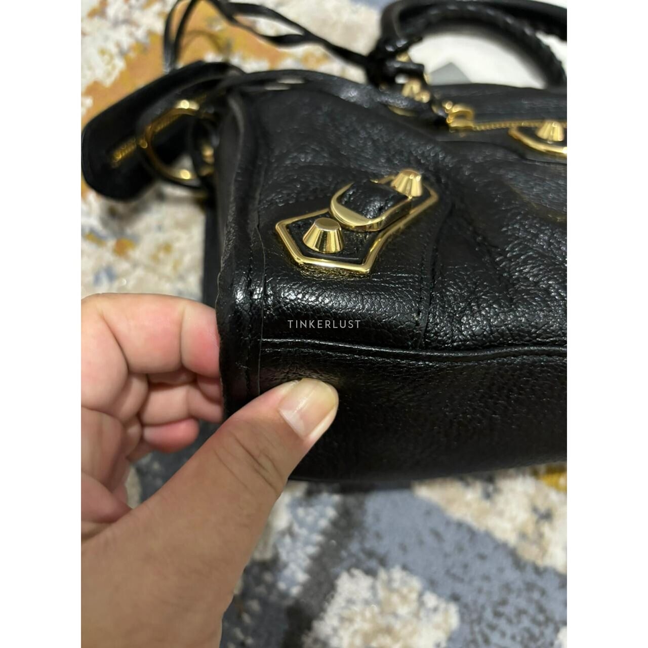 Balenciaga Small Classic Black SHW 2019 Satchel Bag