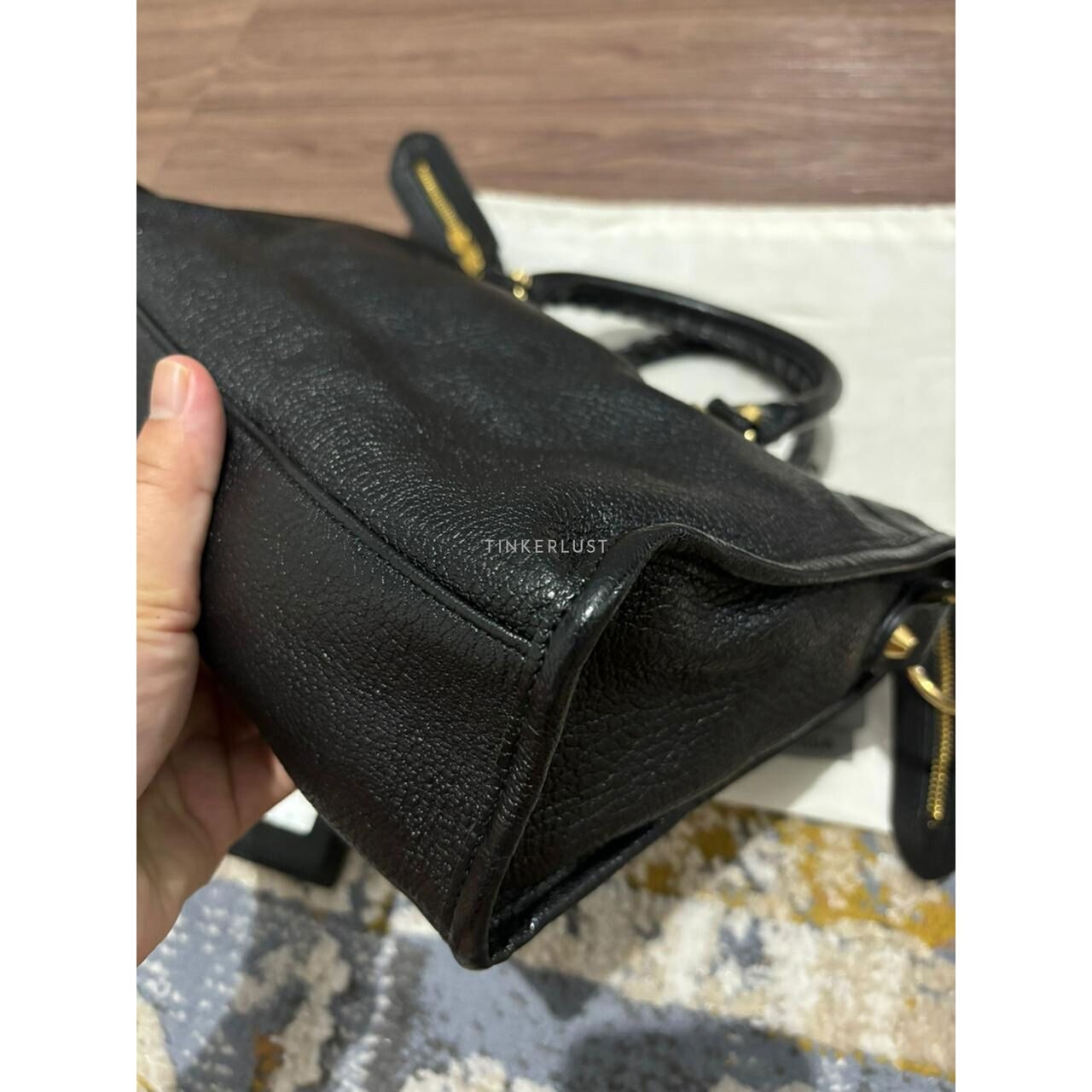 Balenciaga Small Classic Black SHW 2019 Satchel Bag