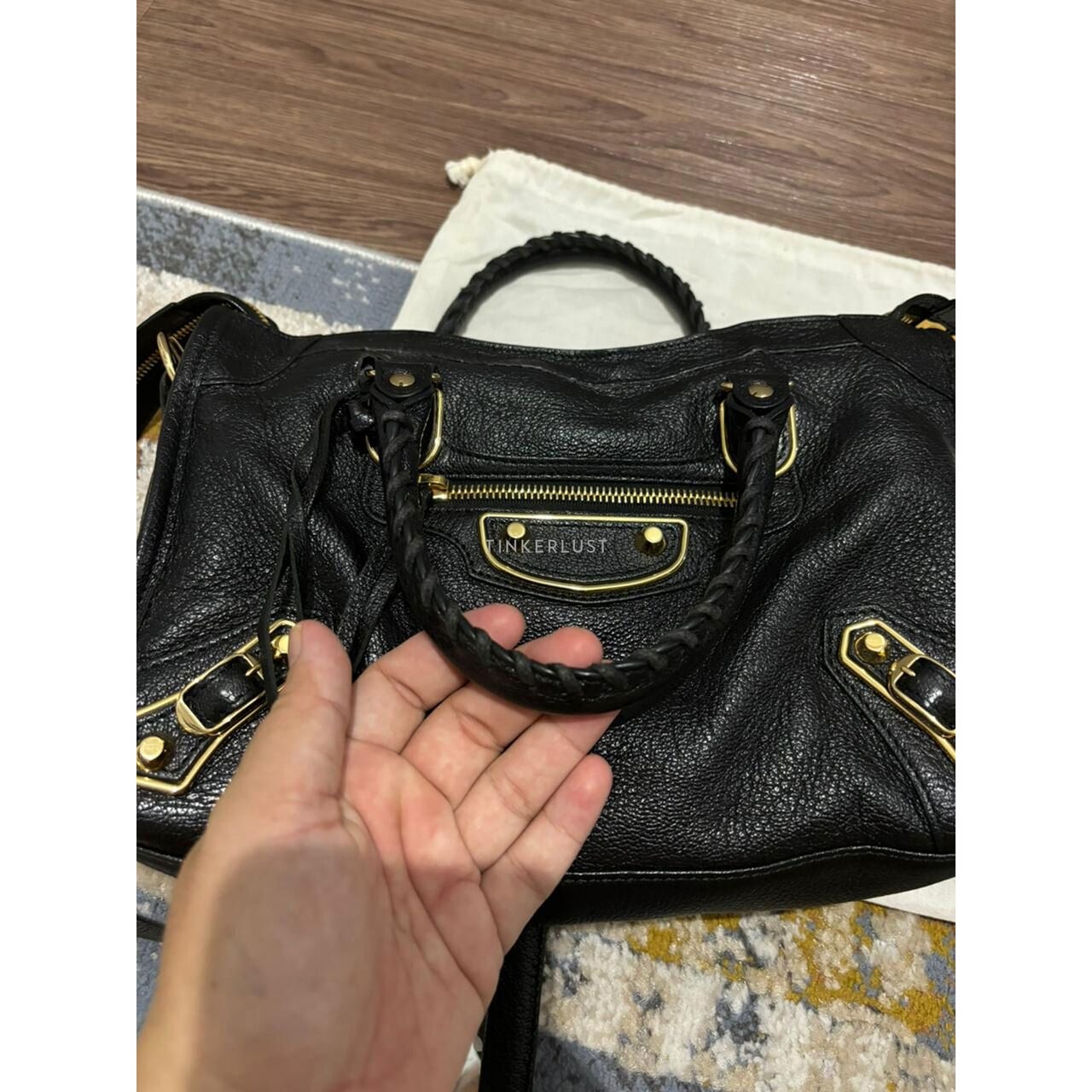 Balenciaga Small Classic Black SHW 2019 Satchel Bag