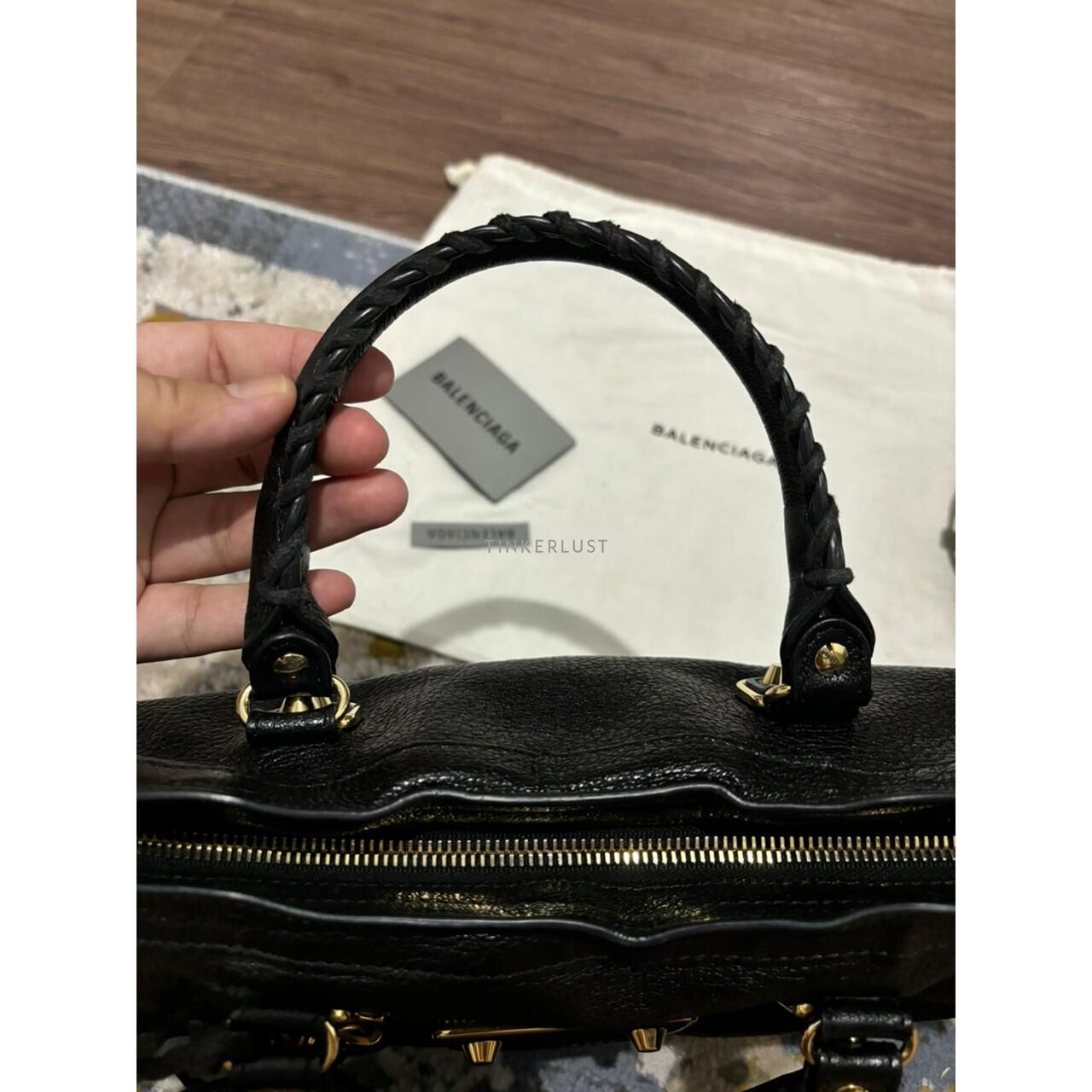 Balenciaga Small Classic Black SHW 2019 Satchel Bag